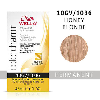 Wella Color Charm Liquid 10GV Honey Blonde hair colour