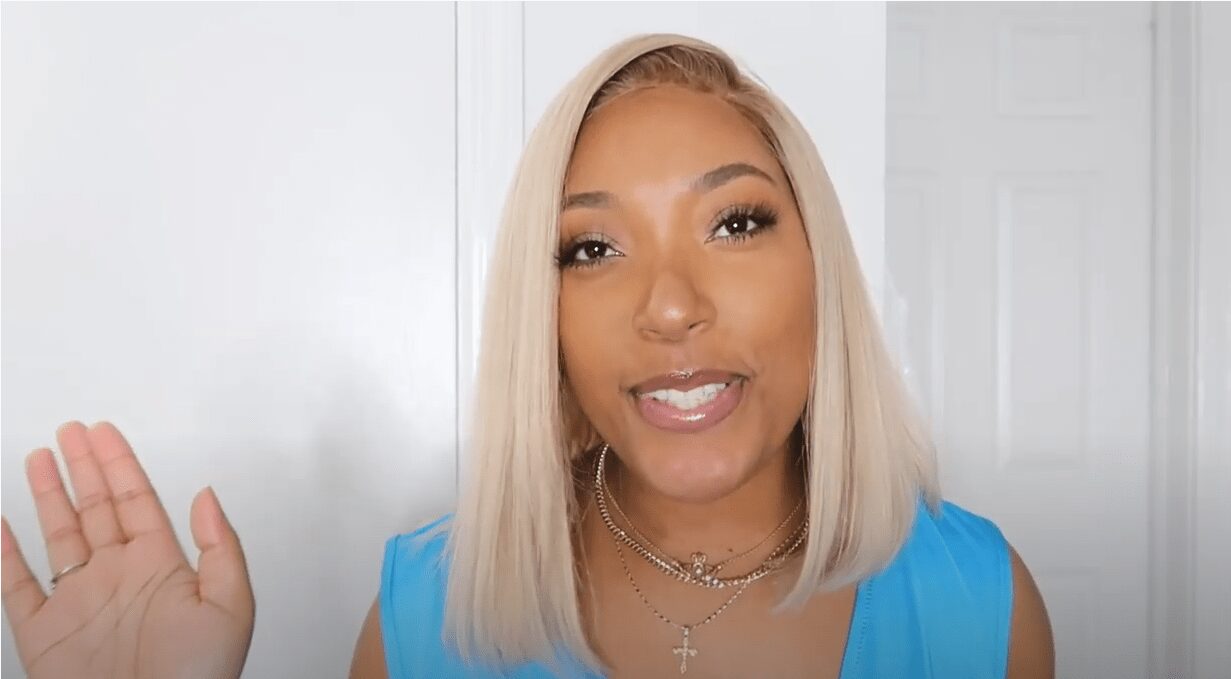 PERFECT BLONDE WITH ROOTS FOR BLACK WOMEN 613 BOB WIG REVIEW Wella Toner t27