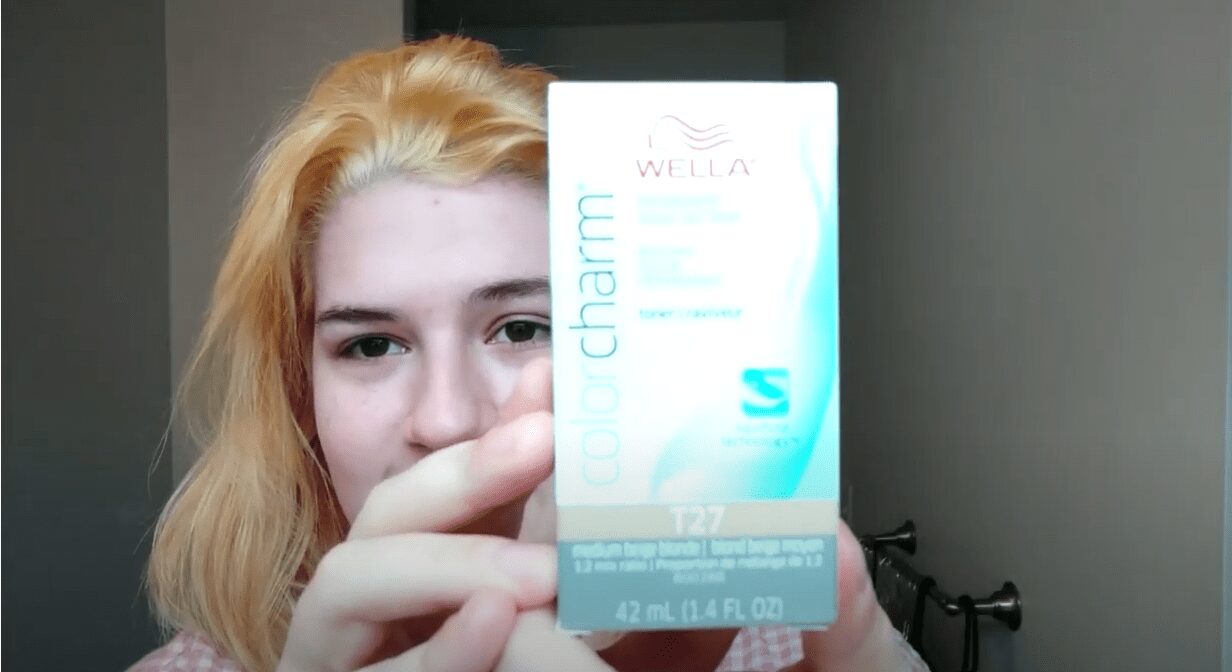 Toning Bleached Hair At Home - Wella T27 (Toner Review)