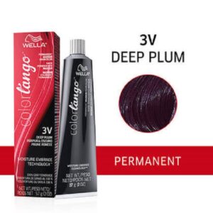 Wella Color Tango 3V Deep Plum Permanent Masque Haircolor