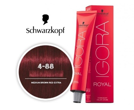 Coffee – Intense Red 4-88 Schwarzkopf Royal Igora Permanent Color
