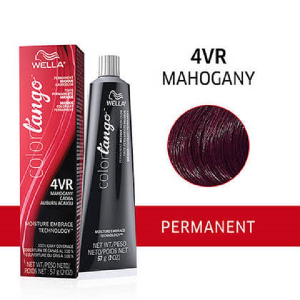 4VR Mahogany Wella Color Tango Permanent Masque Haircolor
