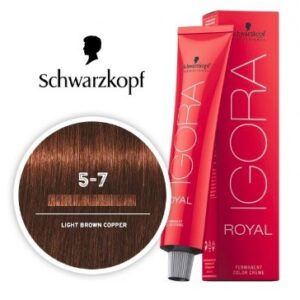 Light Brown Copper 5-7 Schwarzkopf Royal Igora Permanent Color