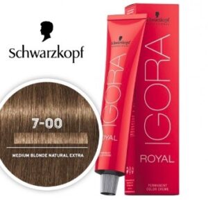 Extra Natural Medium Blonde 7-00 Schwarzkopf Royal Igora Permanent Color