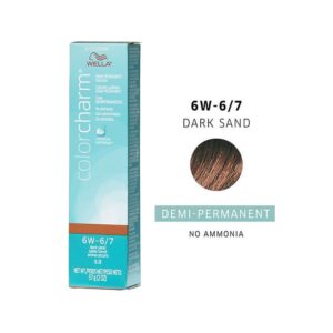 6W Dark Sand Wella Color Charm Demi – Permanent Haircolor