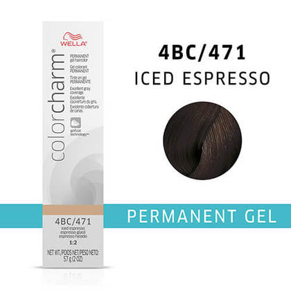 Wella Color Charm Permanent Gel 4BC Iced Espresso