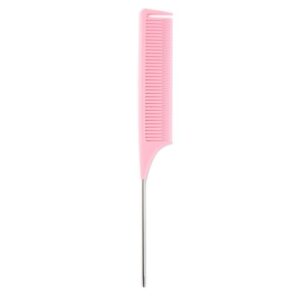 Highlighting & styling hair dye comb pink