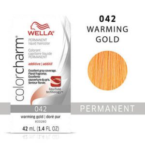 Wella Color Charm 042 Warming Gold Permanent Liquid Hair Colour