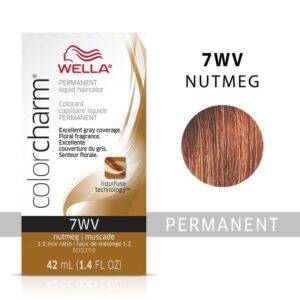 Wella Color Charm 7WV Nutmeg Permanent Liquid Hair Colour