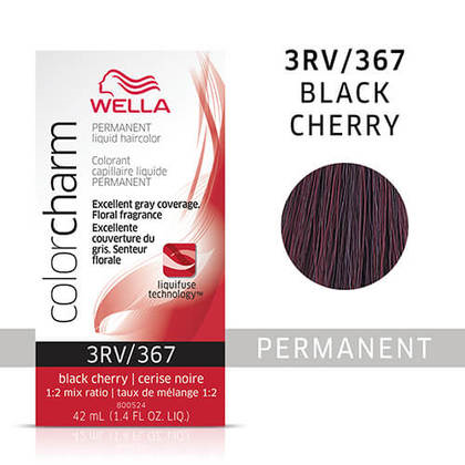 Wella Color Charm 3RV Black Cherry hair dye