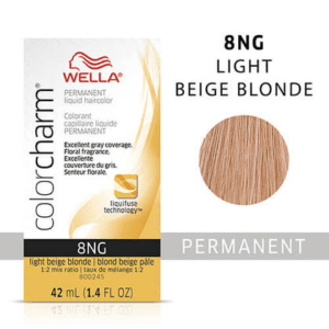 Wella Color Charm Liquid 8NG Light Beige Blonde hair colour