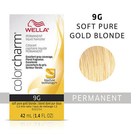 Wella Color Charm Liquid 9G Soft Pure Gold Blonde hair colour