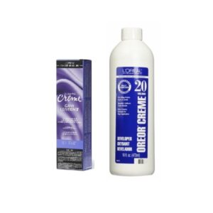 L'Oreal Excellence Creme Gray Coverage 9 ½ .1 Extra Light Ash Blonde Permanent Haircolor