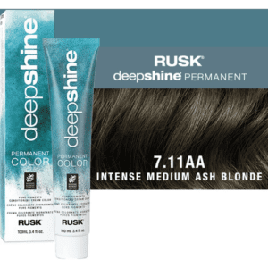 Rusk Deepshine 7.11AA Intense Medium Ash Blonde Permanent Hair Colour