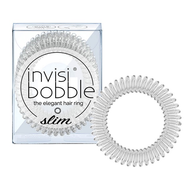 Invisibobble Slim Crystal Clear Hair Ring