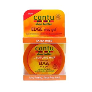 Cantu Shea Butter For Natural Hair Extra Hold Edge Stay Gel 2.25oz