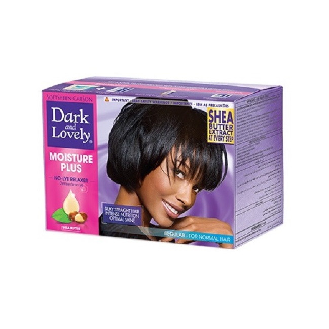 Dark & Lovely Moisture Plus No Lye Relaxer Kit For Regular Hair