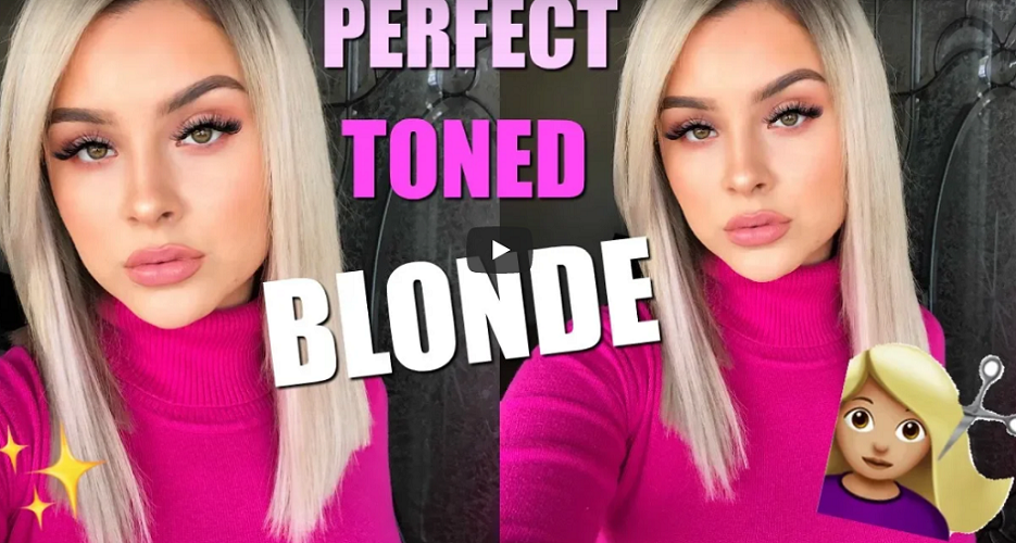 Getting The Perfect BLONDE Tone At Home Using Wella Colortango