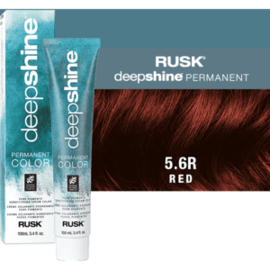 Rusk Deepshine 5.6R Red Pure Pigments Conditioning Cream Hair Color 3.4 oz