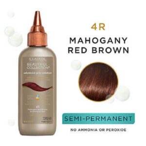 Clairol Beautiful Collection 4R Manhogany Red Brown Hair Colour