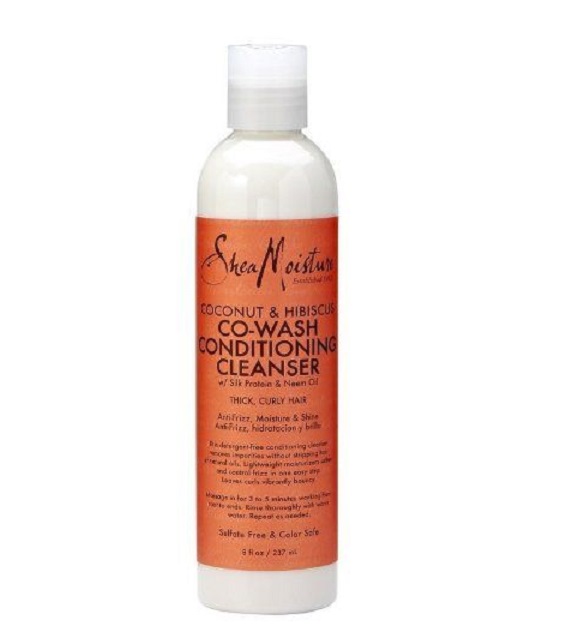 Shea Moisture Coconut & Hibiscus Co-Wash Conditioning Cleanser, 8oz