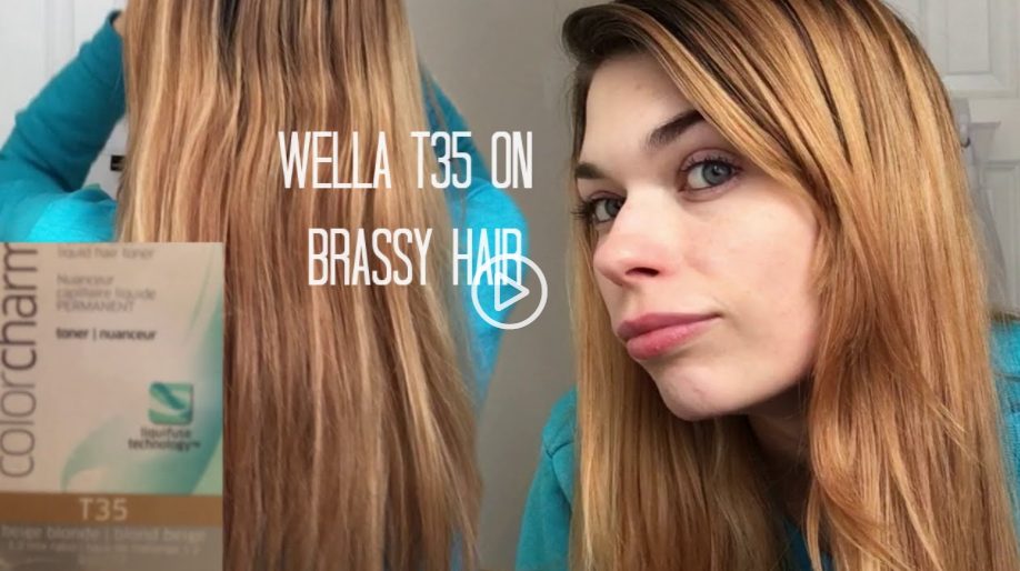 How To Use Wella T35 Beige Blonde Toner | Before & After Results
