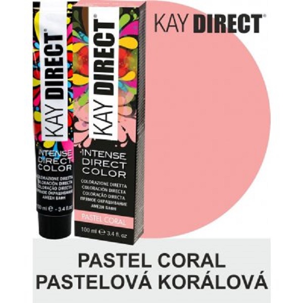 Kay Direct Pastel Coral Semi-Permanent Hair Colour 100ml