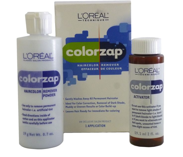 L'Oreal ColorZap Haircolor Remover Powder and Activator