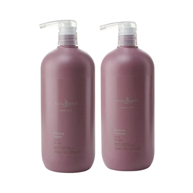 Neal & Wolf AMPLIFY BODY & SOUL VOLUMISING SHAMPOO & CONDITIONER 950ML DUO