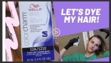 How I dyed my hair nordic blonde using Wella 12AA/1120