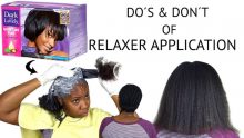 Do’s & Don’t On How To Apply Dark & Lovely Hair Relaxer