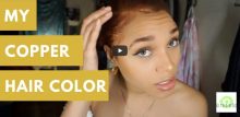 Dying Hair Using L’Oreal HiColor Copper and Copper Red Hair Dye