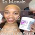 Bleaching Hair Using BLONDME Bond Enforcing Premium Lightener 9+