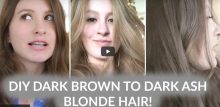 How To Get Dark Ash Blonde Using Wella 6A & L’Oreal Quick Blue Bleach!