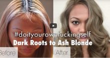 How To Get Pale Ash Blonde With T14 Starting From Black Dark Roots