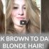 How To Achieve Ash Brown Roots On Hair Using Wella 5A Light Ash Brown