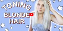 How To Tone Blonde Hair At Home Using Wella T28 Natural Blonde