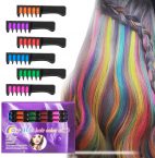 Reviews: BATTOP 6PCS Hair Chalk Comb Temporary Bright Hair Color Cream for Girls Kids Gifts